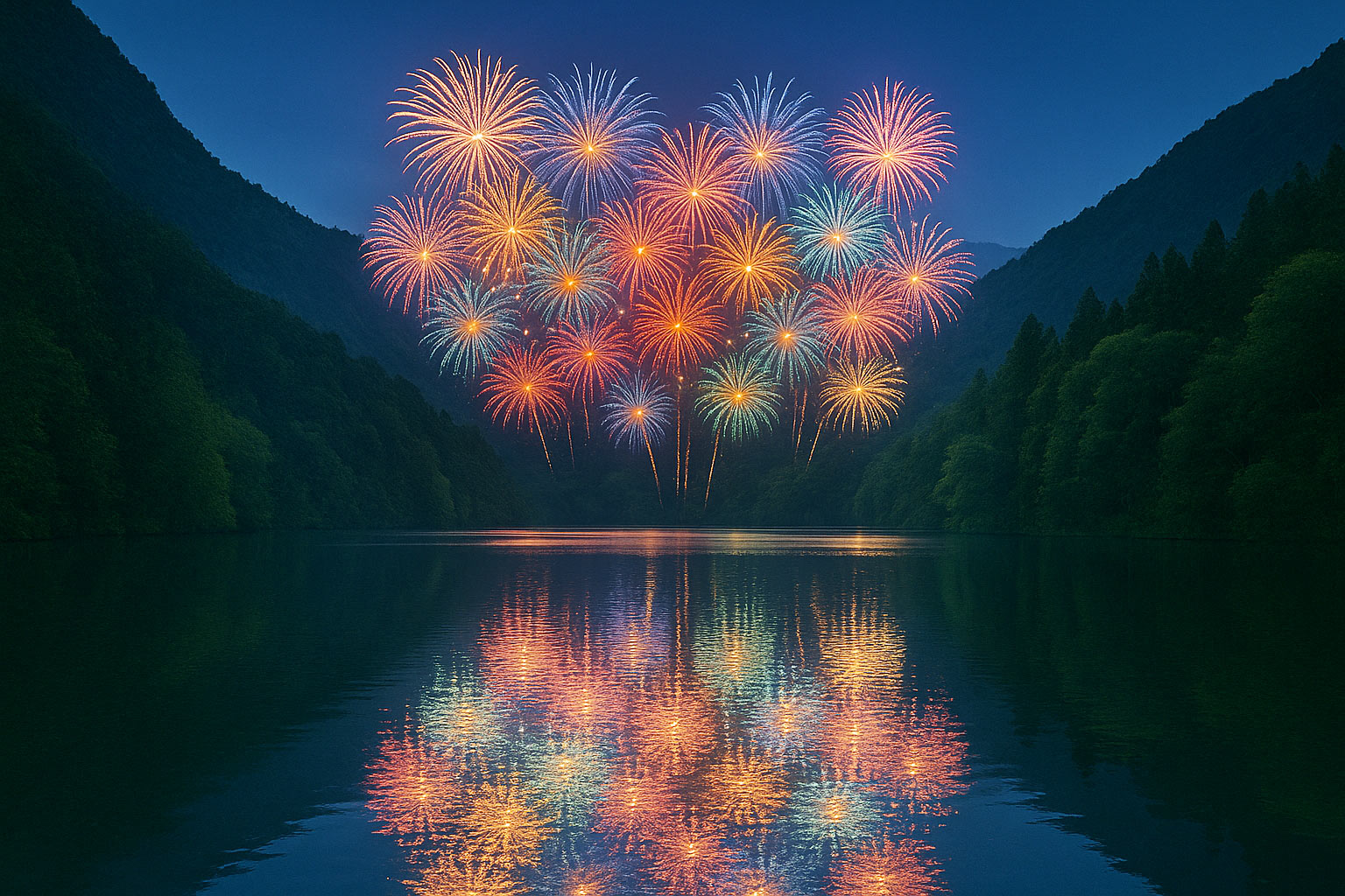 光と音の饗宴！辺久の森・花火大会 2025